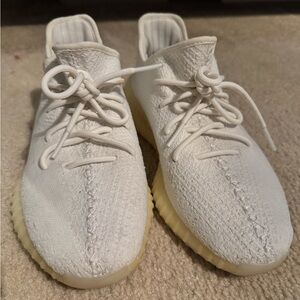 Yeezy White Cream Sneakers